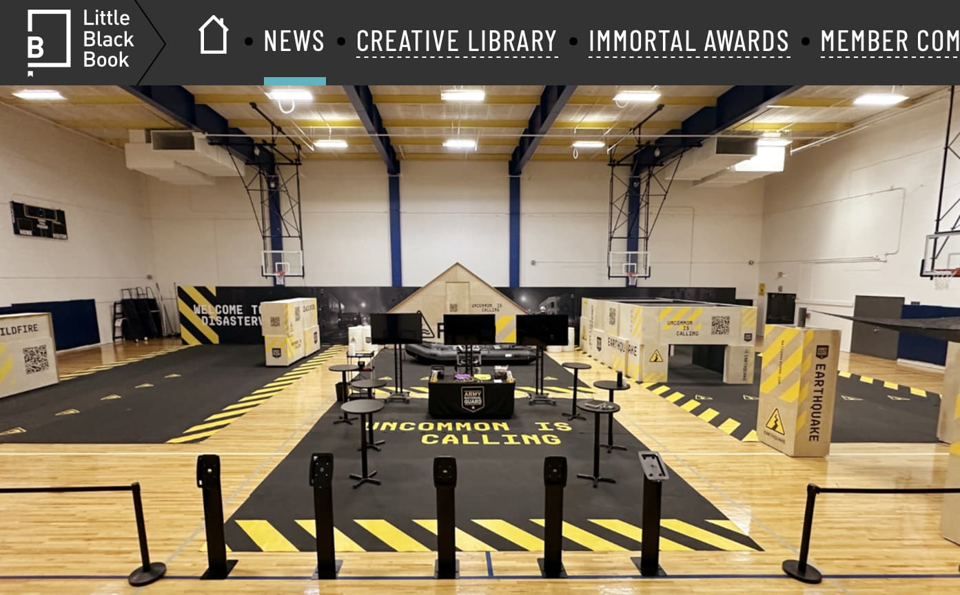 Cover Image for Army National Guard Brings Natural Disasters to US High School Gyms
