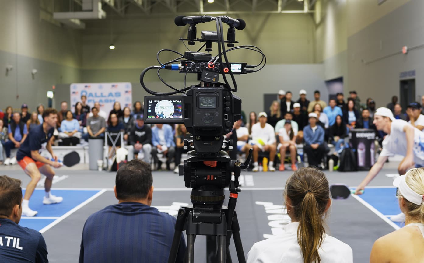 Inside the Major League Pickleball Moneyball Match: How Groove Jones Filmed Pickleball in Immersive 12K Video