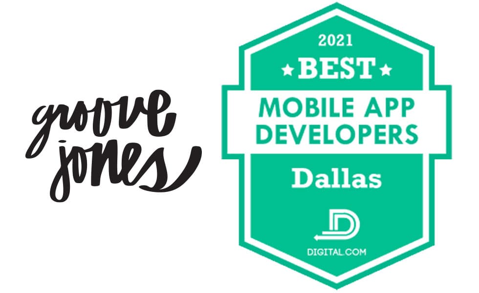Groove Jones Named Best Mobile App Developer in Dallas by Digital.com