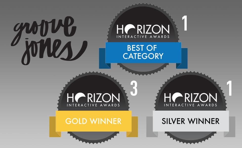 Groove Jones Celebrates 5 Award-Winning Achievements in the 2024 Horizon Interactive Awards