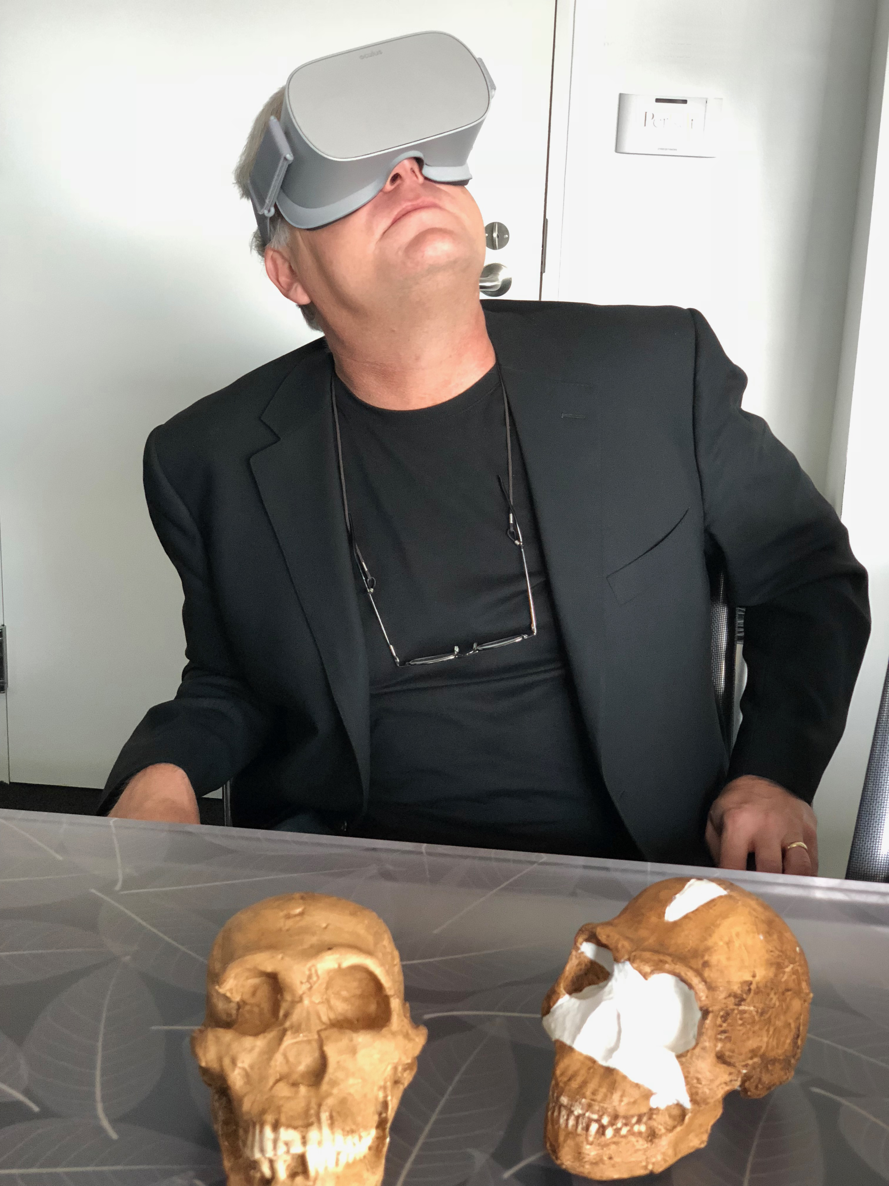Lee Berger Homo Naledi VR experience