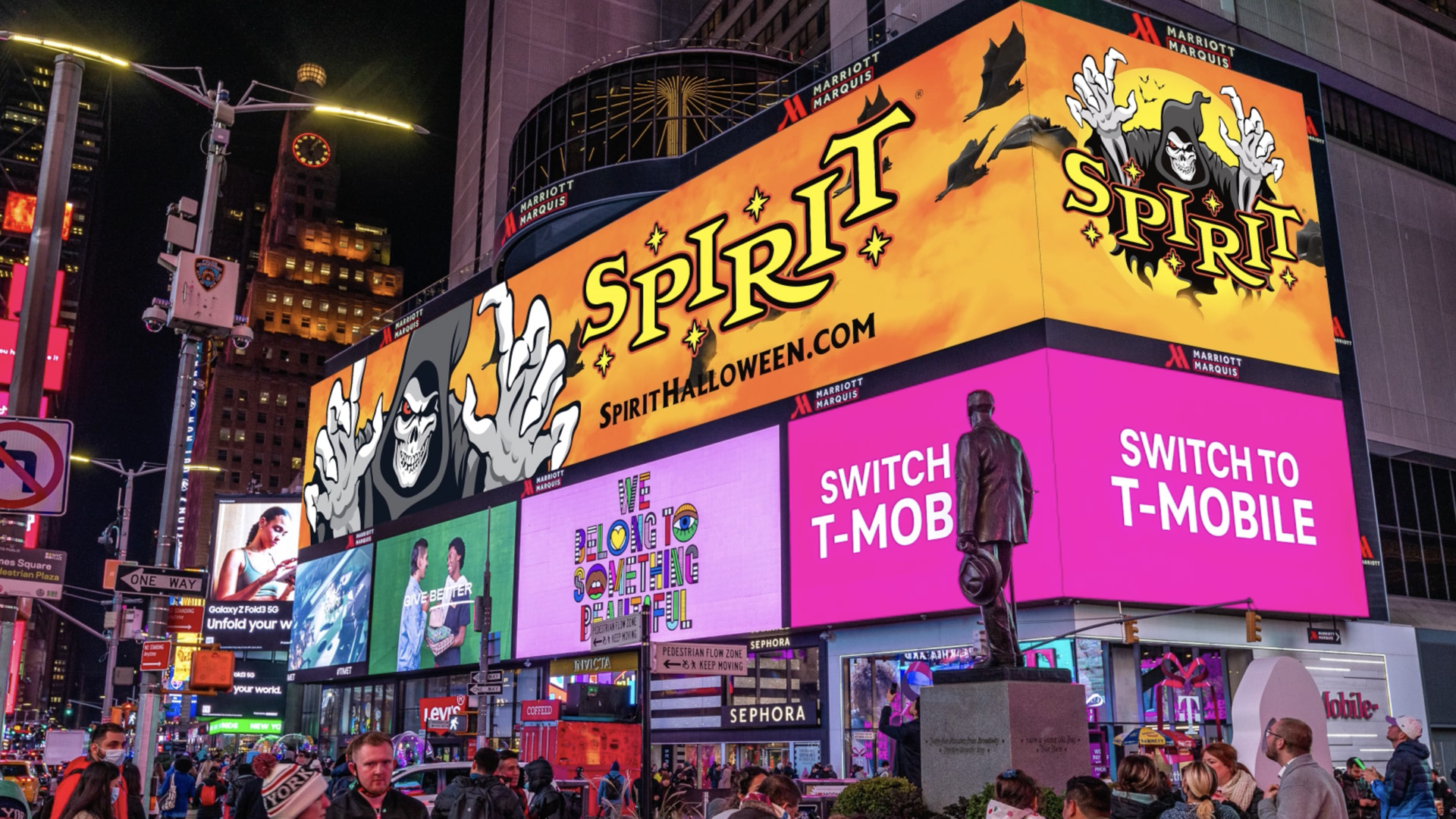 Spirit Halloween Billboard