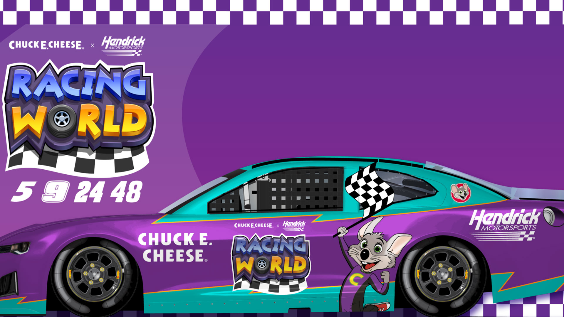 Chuck E. Cheese Racing World Game App