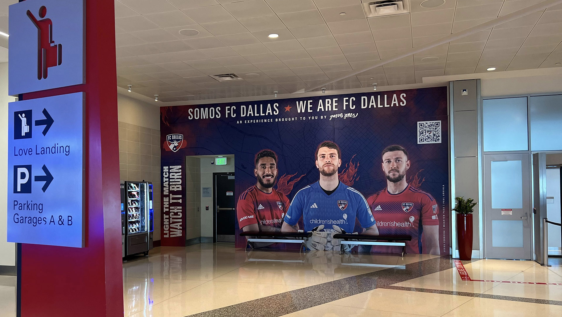 FC Dallas AR Mural