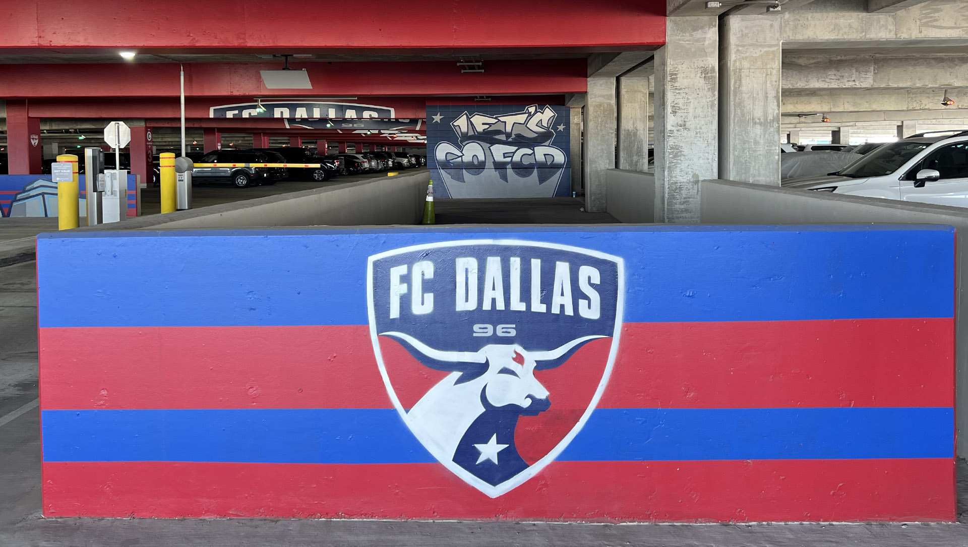 FC Dallas AR Mural 